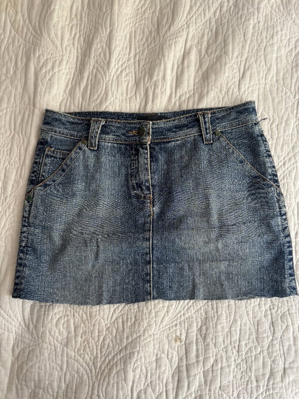 Cute Denim Mini Skirt